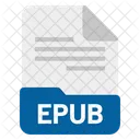 Epub Archivo Formato Icono