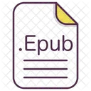 Epub Archivo Documento Icono