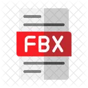 Archivo Fbx Archivo Documento Icono