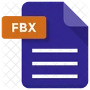 Fbx Archivo Documento Icono