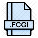 Archivo fcgi  Icono