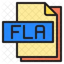 Fla Formato De Archivo Tipo Icono