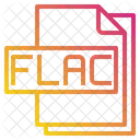 Flac Formato De Archivo Tipo Icono
