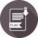 Flac Extension Documento Icono