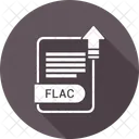 Flac Extension Archivo Icono