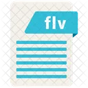 Flv Archivo Formato Icono