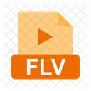 Flv Archivo Extension Icono