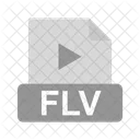 Archivo flv  Icono