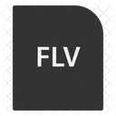 Flv Archivo Extension Icono