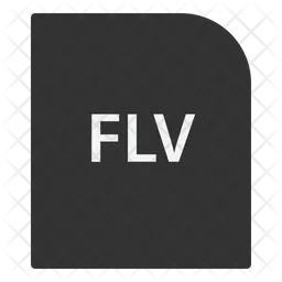 Archivo flv  Icono