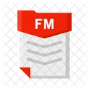 Archivo Fm Documento Icono