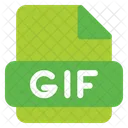 Gif Documento Formato De Archivo Icono