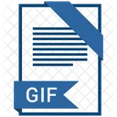 Gif Formato Documento Icono