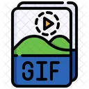 Archivo gif  Icono