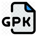 Archivo gpk  Icono