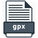 Archivo gpx  Icono