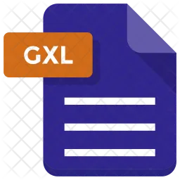 Archivo gxl  Icono