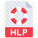 Archivo hlp  Icono