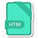 Htm Archivo Formato Icono