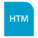 Htm Extension Archivo Icono