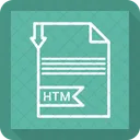 Htm Archivo Formato Icono