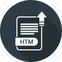 Htm Extension Archivo Icono