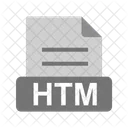 Htm Archivo Extension Icono