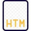 Archivo htm  Icono