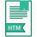 Htm Documento Archivo Icono