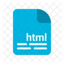 Archivo html  Icono