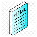 Archivo html  Icono