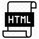 Archivo html  Icono