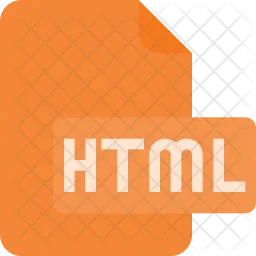 Archivo html  Icono