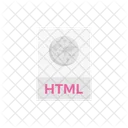 Html Web Archivo Icono