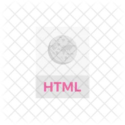 Archivo html  Icono