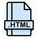 Archivo Html Html Archivo Icono