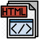 Archivo html  Icono