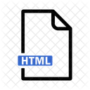 Archivo html  Icono