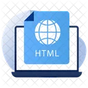 Archivo Html Formato De Archivo Extension De Archivo Icono