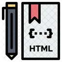 Archivo html  Icono