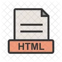 HTML Archivo Extension Icono