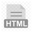 HTML Archivo Extension Icono