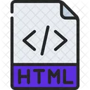 Archivo html  Icono