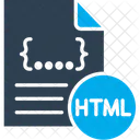 Archivo Html Computadora Documento Icono