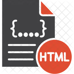 Archivo html  Icono