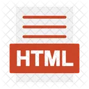 Archivo html  Icono