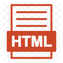 Archivo html  Icono
