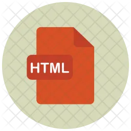 Archivo html  Icono