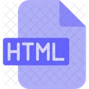 Archivo html  Icono