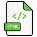 Html Doc Archivo Icono